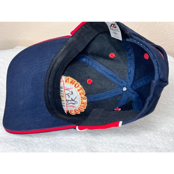 Cooperstown All Star Village Baseball Cap Navy/Red Adjusts It's A Baseball Thing - Picture 7 of 8